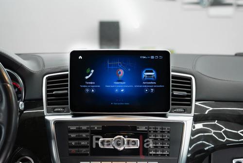 Магнитола для Mercedes-Benz G (W463) 2011-2015 NTG 4.5/4.7 - RDL-7702 монитор 9" на Android 13, 8Гб+128Гб, CarPlay, 4G SIM-слот