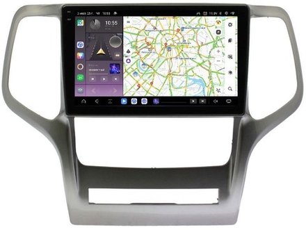 Магнитола для Jeep Grand Cherokee WK2 2010-2013 - Kuberg OL-9254 QLed+2K, Android 13, TS20, CarPlay, 4G SIM-слот