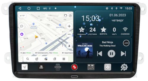 Магнитола для Volkswagen T5, T6, Tiguan, Passat, Polo, Jetta, Amarok, Golf и др., Skoda Fabia, Rapid - Redpower 004 Android 10, ТОП процессор, 6Гб+128Гб, CarPlay, SIM-слот