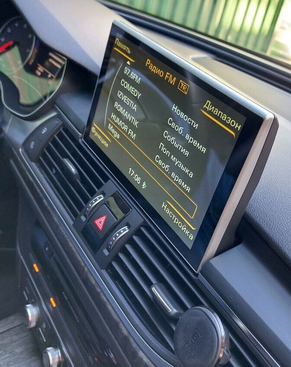 Магнитола для Audi A6/A7 2016-2018 (штатный экран 8") - RDL-1602 монитор 9" на Android 10, 4Гб+64Гб, CarPlay, 4G SIM-слот