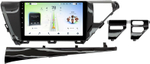 Магнитола для Toyota Camry 70 2017-2021 (без JBL) - Teyes CC4L монитор 10" IPS на Android 14, Snapdragon 662, CarPlay, 4G SIM-слот