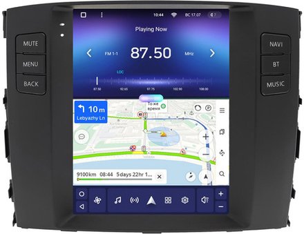 Магнитола для Mitsubishi Pajero 4 2011-2022 (штатная КЗВ и/или Rockford) - Teyes TPRO 2 монитор 9.7" QLED в стиле "Тесла" на Android 10, TS10, 4G SIM-слот
