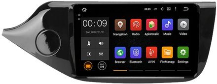 Магнитола для KIA Ceed 2 (JD) 2012-2018 (рамка глянцевая) - AIROC 2K RX-2328 Android 13, QLed+2K, ТОП процессор, 8/128, CarPlay, SIM-слот