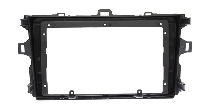 Комплект рамки с разъёмами 9" Toyota Corolla Axio, Fielder 2006-2013 (антрацит) MFB дисплея