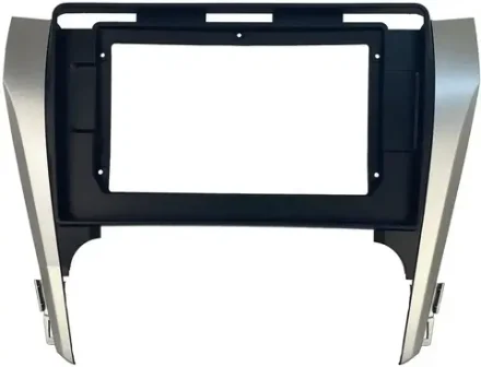Магнитола для Toyota Camry 50 2011-2014 (рамка серебристо-черная 10) - Teyes CC4-PRO монитор 13" 2K QLED на Android 13, Snapdragon 778G, ИИ, CarPlay, DSP, 4G SIM-слот