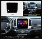 Магнитола для Haval H9 2015-2021 - Kuberg OL-1802-NPQ QLed, Android 12, Быстрая, CarPlay, 4G SIM-слот