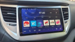 Магнитола для Hyundai Tucson 3 2015-2018 (штатная КЗВ, рамка серебро) - FarCar DX546M монитор 9.5" IPS на Android 13, 4+64Гб, CarPlay