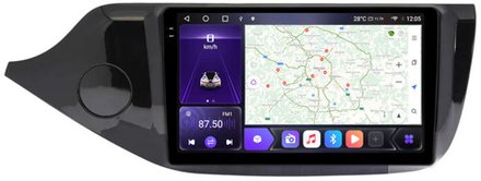 Магнитола для KIA Ceed 2 (JD) 2012-2018 (рамка глянцевая) - Kuberg EW-1781 QLed+2K, Android 12, TS10, CarPlay, 4G SIM-слот