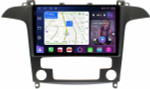 Магнитола для Ford S-Max, Galaxy 2 2006-2015 (климат) - FarCar BM3028M-2K монитор 9.5" 2K QLED на Android 14, TS10, 4+32Гб, CarPlay, 4G SIM-слот