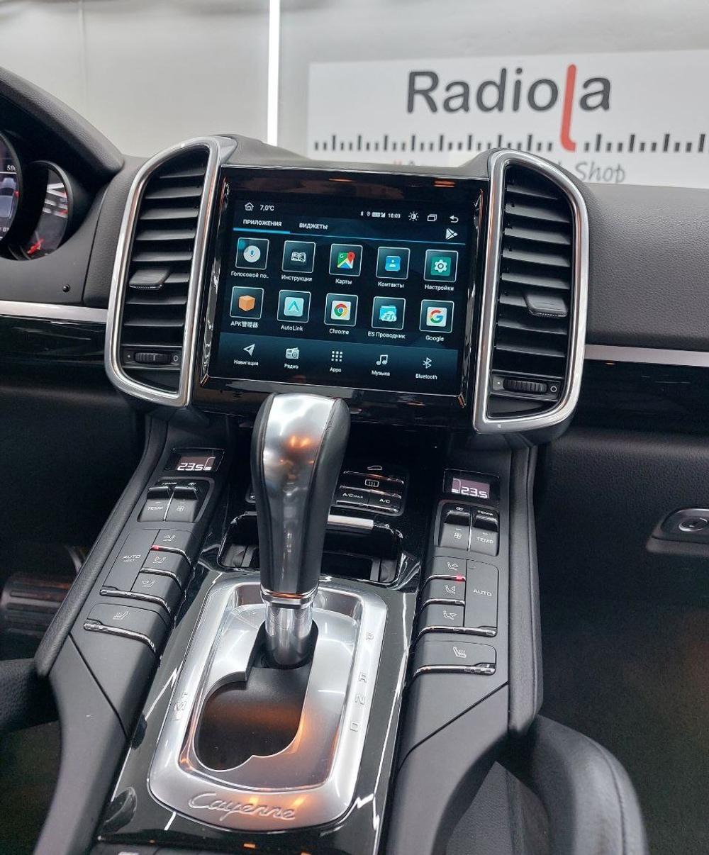 Магнитола для Porsche Cayenne 958 2010-2016 CDR3.0/PCM3.0 - RDL-958 монитор 8.4" на Android 12, 8/128Гб, CarPlay, 4G SIM-слот