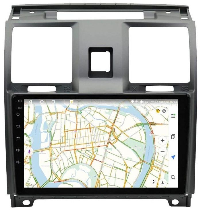 Магнитола для УАЗ Патриот, Пикап 2012-2016 - Vaycar VA87-3109 на Android 13, 8-ядер, 2Гб-32Гб, 4G SIM-слот
