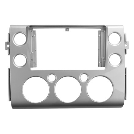 Комплект рамки с разъёмами 9" Toyota FJ Cruiser 2006-2020 серая