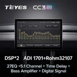 Магнитола для KIA Mohave 2008-2017 - Teyes CC3-2K-360 монитор 13" 2K QLED на Android 10, 6Гб+128Гб, CarPlay, 4G SIM-слот, 4 камеры в комплекте