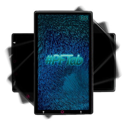 Магнитола для с поворотный экраном 13.6" - Parafar PFTab на Android 9, 6-ТУРБО ядер, 4ГБ-64ГБ и встроен 4G модем