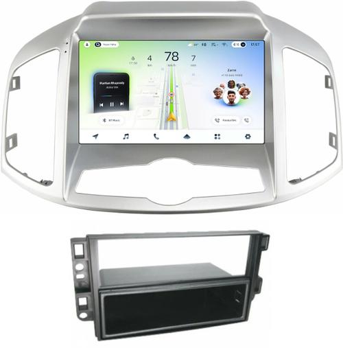 Магнитола для Chevrolet Captiva 2011-2015 (перенос БК вниз) - Teyes CC4L монитор 9" IPS на Android 14, Быстрая, Snapdragon 662, CarPlay, 4G SIM-слот