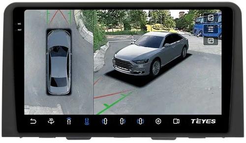 Магнитола для Hyundai Staria 2021+ (штатный экран 8") - Teyes CC3-2K-360 на Android 10, 2K QLED, 6Гб+128Гб, CarPlay, 4G SIM-слот, 4 камеры в комплекте