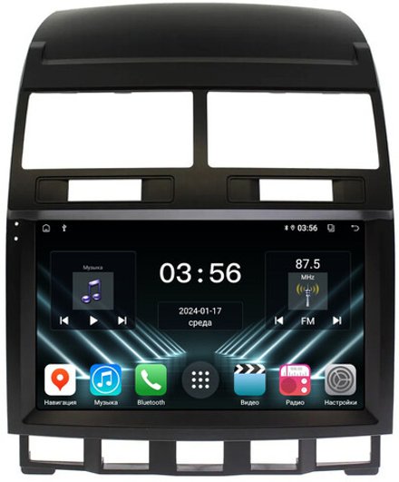 Магнитола для Volkswagen Touareg 1 2002-2010 - FarCar DX042-TNM монитор 9.5" IPS на Android 13, 4+64Гб, CarPlay