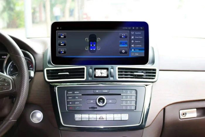 Магнитола для Mercedes-Benz GLE W166 2015-2018 - Kuberg MRW-M1206 на Android 11, 8Гб+128Гб, CarPlay, 4G SIM-слот