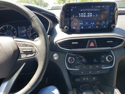 Магнитола для Hyundai Santa Fe 2018-2020 - Kuberg KR-9180-S10 Android 10, ТОП Процессор, 4ГБ-64ГБ, SIM-слот