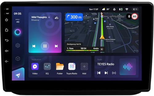Магнитола для Skoda Fabia 2 2007-2014 - Teyes CC3 монитор 10" QLED на Android 10, Быстрая, CarPlay, 4G SIM-слот
