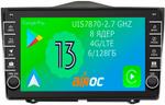 Магнитола для Lada Granta 2018+ - Airoc AB-3007 (кнопки и крутилки), Android 13, Быстрая, SIM-слот, CarPlay