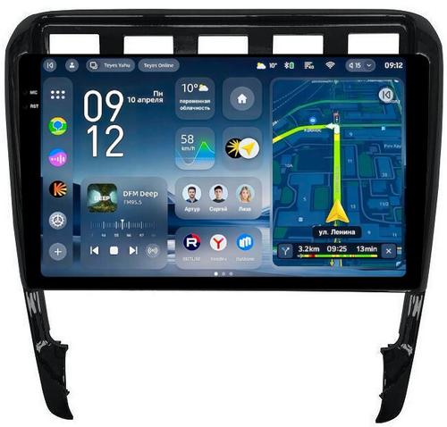 Магнитола для Porsche Cayenne 1 2002-2010 - Teyes CC4-PRO монитор 9.5" 2K QLED на Android 13, Snapdragon 778G, ИИ, CarPlay, DSP, 4G SIM-слот