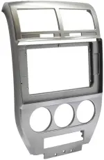 Магнитола для Jeep Compass 2006-2010 - FarCar BX10-360-9615 монитор 10.36" 2K QLED на Android 13, Быстрая, CarPlay, 4G SIM-слот, 4 камеры в комплекте