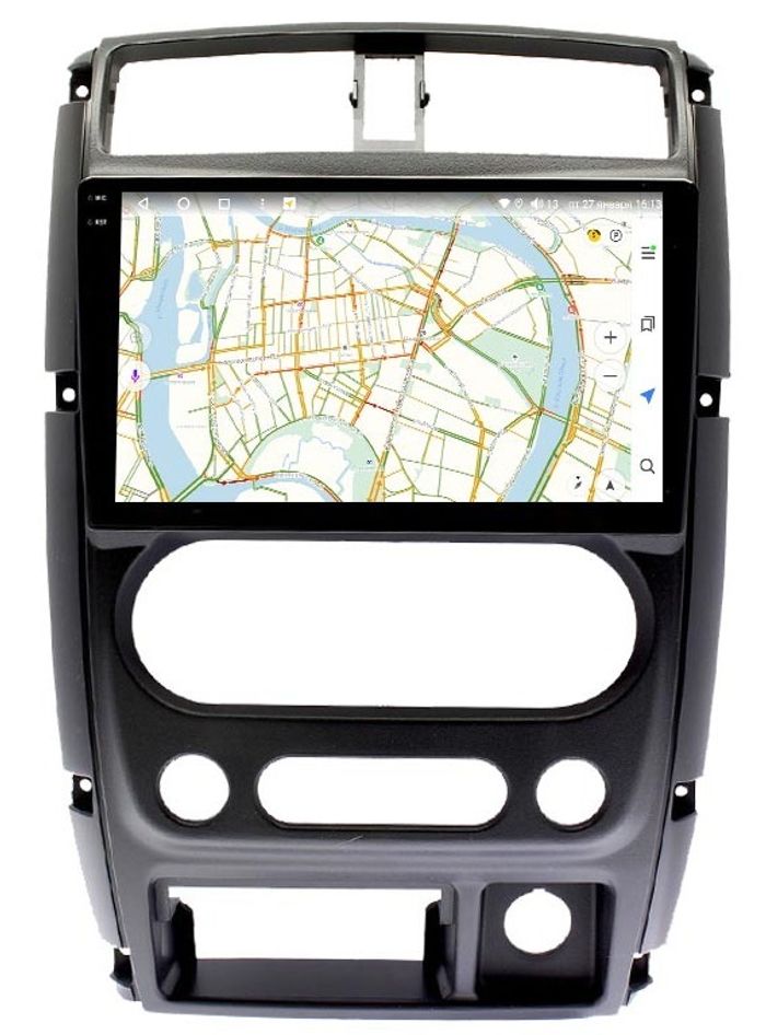 Магнитола для Suzuki Jimny 2005-2018 - Vaycar VA75-3177-2K на Android 13, Быстрая, 2K QLED, CarPlay, 4G SIM-слот