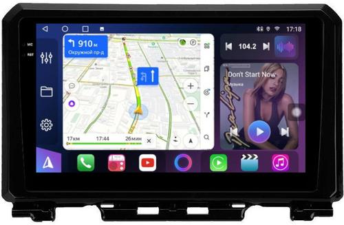 Магнитола для Suzuki Jimny 4 2019+ - FarCar BM3071M монитор 9.5" QLED на Android 14, TS10, 4+32Гб, CarPlay, 4G SIM-слот