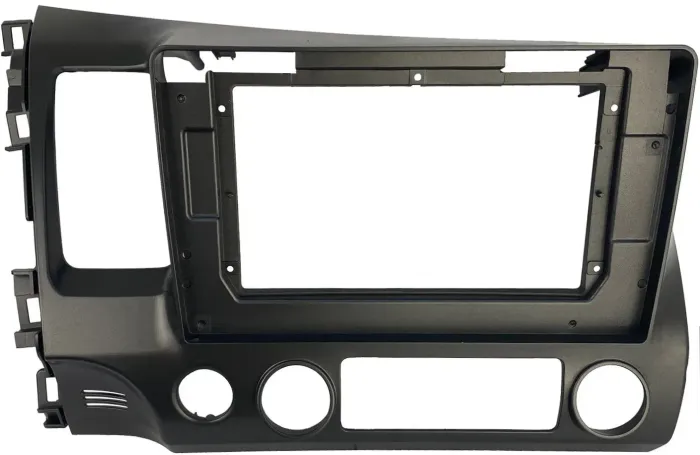 Магнитола для Honda Civic 8 4d 2005-2012 (левый руль, рамка 10) - Teyes CC3-2K-360 монитор 13" 2K QLED на Android 10, 6Гб+128Гб, CarPlay, 4G SIM-слот, 4 камеры в комплекте