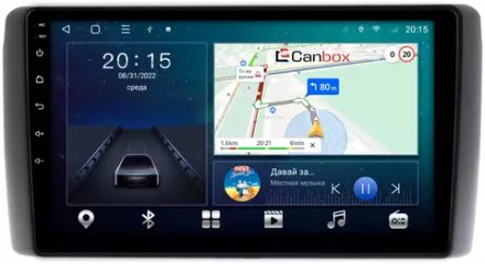 Магнитола для Nissan Leaf 1 ZE0 2010-2017 (экран климата снизу) - CanBox 9-NI127N Android 10, 8-ядер, SIM-слот