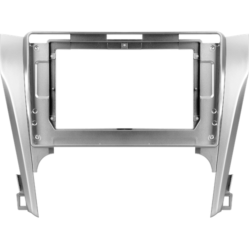 Комплект рамки с разъёмами 10" Toyota Camry 50 2011-2014 серебро