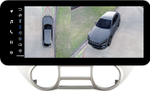 Магнитола для Hyundai i20 2009-2012 (климат) - Teyes LUX ONE 360 монитор 12.3" 2K QLED на Android 10, 6+128Гб, CarPlay, 4G SIM-слот, 4 камеры в комплекте