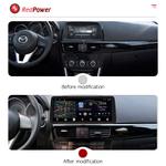 Магнитола для Mazda CX-5 2011-2017 - Redpower 85112XLB монитор 12.3" QLED в стиле BMW, Android 14, Быстрейшая, CarPlay, 4G SIM-слот