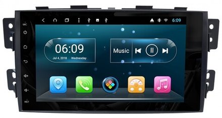 Магнитола для KIA Mohave 2008-2017 - Kuberg KR-9233-S9 на Android 8, 8-ЯДЕР, 4ГБ-64ГБ, SIM-слот