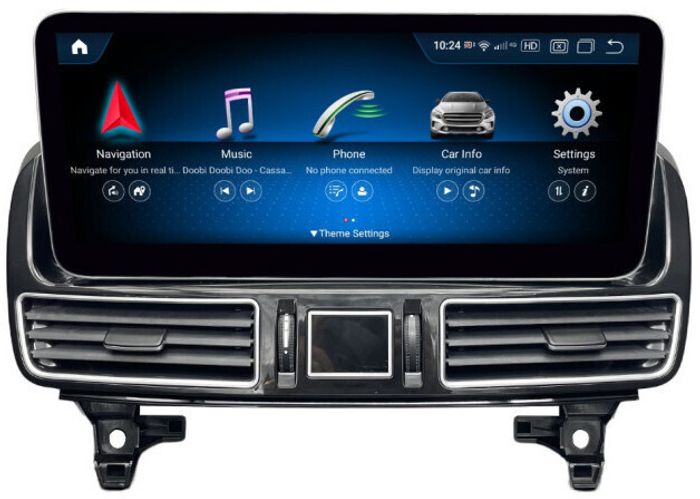 Магнитола для Mercedes-Benz GLS 2016-2019 X166 - Parafar PF7129A138/128GLS монитор 12.3" на Android 13, 8Гб+128Гб, CarPlay, 4G SIM-слот