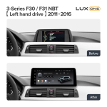 Магнитола для BMW 3-серия F30 2011-2016, 4-серия F36, F32 (NBT) - Teyes LUX ONE монитор 12.3" на Android 10, 6/128ГБ, CarPlay, 4G SIM-слот