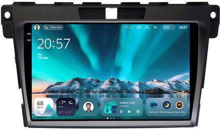 Магнитола для Mazda CX-7 2006-2012 - Teyes CC4 монитор 9.2" 2K QLED на Android 14, Snapdragon 680, DSP, CarPlay, 4G SIM-слот