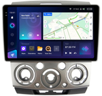 Магнитола для Ford Ranger 2, Mazda BT-50 2007-2011 (рамка серебро) - Teyes CC3-2K QLed Android 10, ТОП процессор, SIM-слот, CarPlay