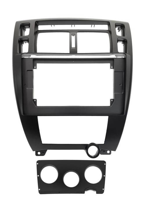 Комплект рамки с разъёмами 10" Hyundai Tucson 2004-2009 черная