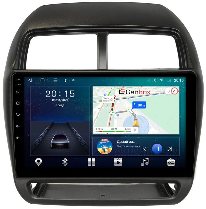 Магнитола для Mitsubishi ASX 2017+ - Canbox 10-1530 Android 10, 8-ядер, SIM-слот