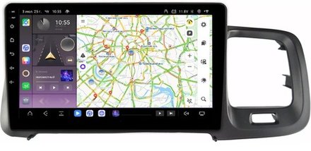 Магнитола для Volvo S60/V60 2010-2018 (штатный экран 7") - Kuberg QLed, Android 13, TS20, CarPlay, SIM-слот