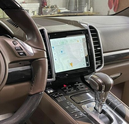 Магнитола для Porsche Cayenne 958 2010-2016 - Parafar PF955M4/64 монитор 8.4" на Android 11, SIM-слот, 4ГБ-64ГБ