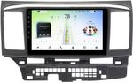 Магнитола для Mitsubishi Lancer X 2007-2016 - Teyes CC4L-DTS монитор 9" IPS на Android 14, Быстрая, Snapdragon 662, CarPlay, 4G SIM-слот