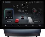 Магнитола для Hyundai iХ35, Tucson 2 2009-2015 (штатный усилитель, рамка 9) - Teyes CC4-PRO монитор 13" 2K QLED на Android 13, Быстрейшая, Snapdragon 778G, ИИ, CarPlay, DSP, 4G SIM-слот