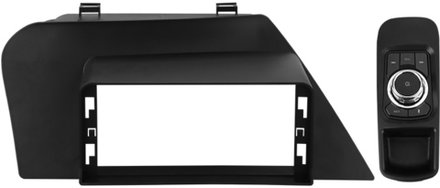 Магнитола для Lexus RX270, RX350 AL10 2009-2015 (ШГУ монохром, рамка LUX) - FarCar монитор 12.3" 2K QLED на Android 14, TS10, CarPlay, 4G SIM-слот