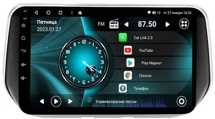 Магнитола для Hyundai Santa Fe 2018-2020 - Vaycar VA23-1124 на Android 13, 8-ядер, 4G SIM-слот