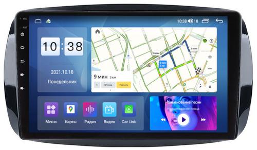 Магнитола для Smart ForTwo/ForFour 2014-2022 - Parafar PF214UHD на Android 13, QLED, ТОП процессор, 8Гб+128Гб, CarPlay, 4G SIM-слот