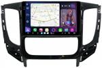 Магнитола для Mitsubishi L200 5 2015-2019 (климат), Pajero Sport 3 2016-2023 (МКПП), FIAT Fullback - FarCar XXL1198M монитор 9.5" 2K QLED на Android 14, TS20, 8+256Гб, CarPlay, 4G SIM-слот