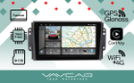 Магнитола для Chery Tiggo 3 2017-2020 - Vaycar VA11-4101-2K на Android 13, 8-ядер, 2K QLED, ТОП процессор, CarPlay,4G SIM-слот